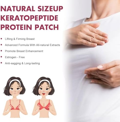Bustbloom Breast Enhancement Patch Mask Lifter Enlarger Patch, Breast Enhancement Patch, Breast Firming and Lifting Patches, Bust Bloom Breast Enhancement Patch Mask, Skin Tightening for Breasts (3)