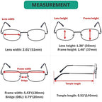 Eyekepper Classic Metal Frame Spring Hinged Arms Reading Glasses 3 Pair Valupac Metal Readers Gunmetal