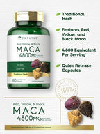 Carlyle Maca Root Capsules for Women & Men | 180 Count | High Potency Extract | Non-GMO & Gluten Free Supplement