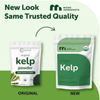 Micro Ingredients Organic Kelp Powder, 2 lb | Whole Plant Sea Kelp Source | Easy to Mix Powder | Long-Lasting Supply for Smoothies, Soups, & Recipes | Source of Iodine | Non-GMO, Vegan