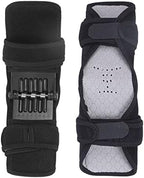 Brrnoo Knee Booster, Knee Brace, Joint Support Spring Stabilizer Pad Power Brace for Weak Legs Old Cold Leg Sports Training Squat Climbing And Climbing Stairs