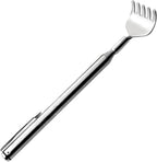 Telescoping Back Scratcher - Itching Relieve Portable Back Scratcher for Women Men Convenient Massage Tool Stainless Steel Telescoping Back Scratcher Tool