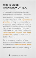 TAZO Organic Chai Black Tea Bags, Caffeinated tea, 16 Total Bags
