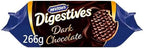 McVities Dark Chocolate Digestive 266G (Pack of 6)