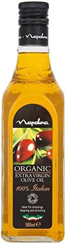 Napolina Organic Extra Virgin Olive Oil (500ml) - Pack of 6