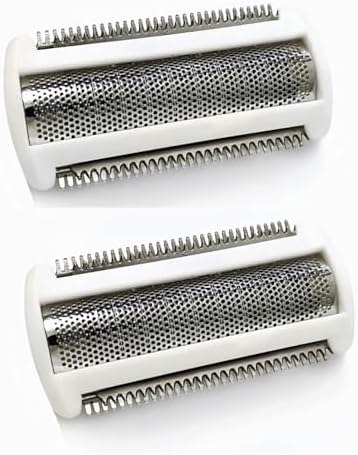 BRL140 Replacement Shaver Foil Head Compatible with Philips Women's Electric Shaver BRL140 BRL130 Wet and Dry, Ladies' trimmer foil and blades white 2-Pack