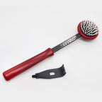 FRCOLOR 2 Pcs Manual Massage Hammer with Long Handle Lightweight Meridian Pat Stick for Back, Neck & Shoulder Pain Relief Handheld Acupoint Knock Tool for Elderly & Muscle Recovery