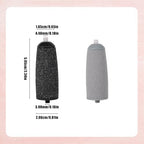 9pcs Pedicure Tool Replacement Head Rollers, 4 Fine Sand and 5 Rough Coarse Sand Electric Feet Foot Grinder Replacement Compatible with Flawless Pedi Haootadiy ZABOUL