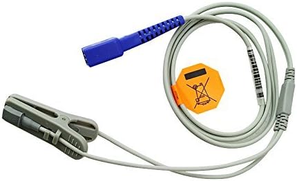 9 Pins Oximax Veterinary SpO2 Ear Lingual Sensor Vet Compatible for Nellcor