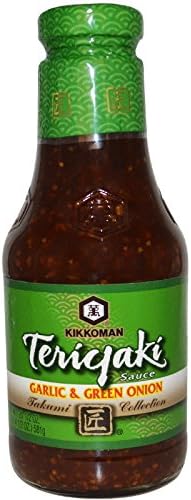 Kikkoman, Teriyaki Sauce, Garlic & Green Onion, 20 1/2 oz (581 g)(Pack of 2)