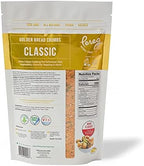 Pereg Bread Crumbs Classic (12 Oz x 6 Pack) – Crispy Breadcrumbs for Coating & Stuffing - Coat Burger, Schnitzel, Vegetables, Meatballs - Kosher Certified - Resealable Packaging