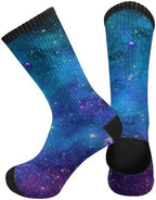 MOLIAN Athletic Crew Cushion Socks Unisex Breathable Mid-Calf Socks for Running Workout