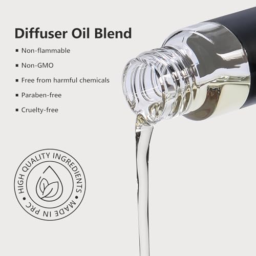 Hotel Diffuser Oil Fragrance Oil Set (6 x 20ml) – Luxury Aroma Oils for Diffuser, Inspired by Iconic 5-Star Hotels – Premium Scented Oil Gift Set for Home & Office