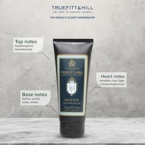 Truefitt & Hill Grafton Shave Cream Tube 75gm