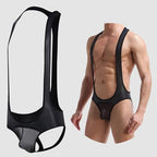 YUFEIDA Men's Jockstrap Leotard Underwear Jumpsuits Wrestling Singlet Bodysuit Comfy Touch Lightweight Shapewear