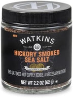 Watkins Premium Hickory Smoked Sea Salt, 2.2 oz (Pack of 1)