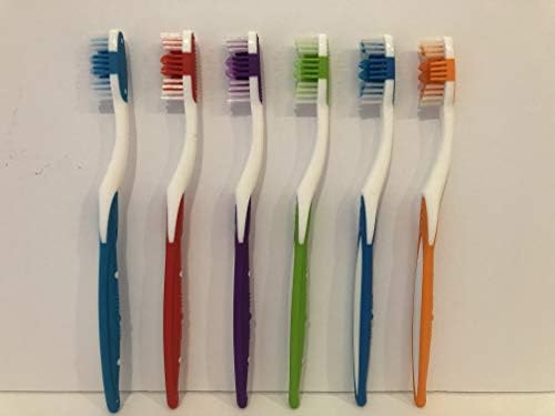 6pcs Each Firm Adult Toothbrush