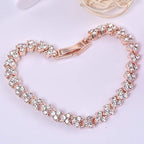 Fuqimanman2020 Cubic Zirconia Tennis Bracelet Elegant Crystal Bracelet Rhinestone Bling Bangles Birthday Holiday Gifts for Women