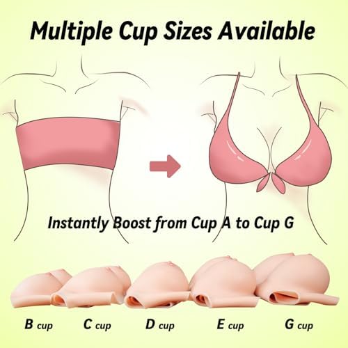 Fake Boobs Silicone Breastplate Fake breasts forms B-G Cup Breast Plates