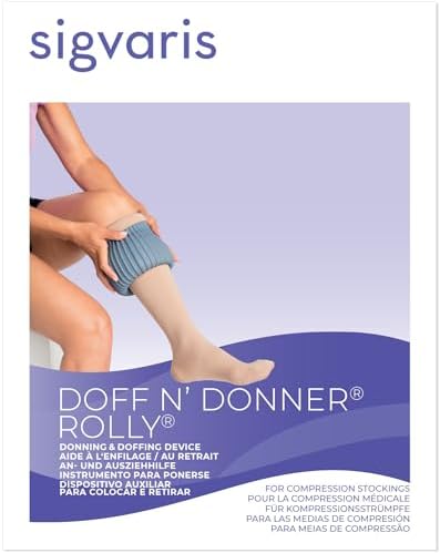 Sigvaris Accessories Doff N' Donner® Rolly® Device for Easy Donning and Doffing of Compression Garments Blue