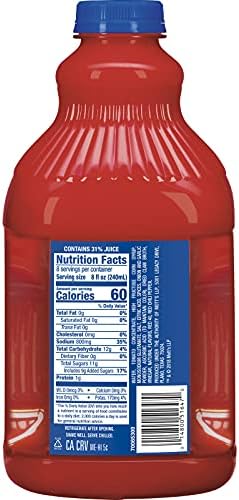 Clamato Original Tomato Cocktail, 64 fl oz bottles (Pack of 8)
