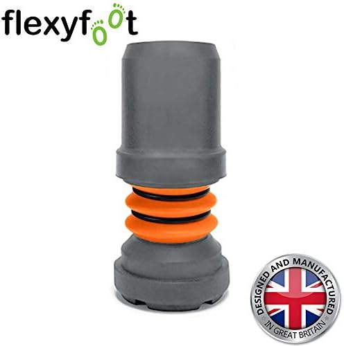 Flexyfoot Shock Absorbing Crutch Ferrule - Grey - 25mm