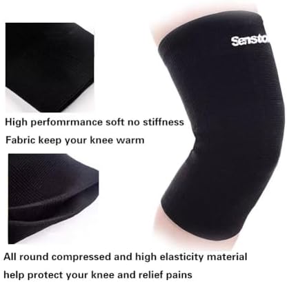 1 Piece Breathable Knee Support Sports Fitness Knee Sleeve Pad