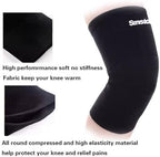 1 Piece Breathable Knee Support Sports Fitness Knee Sleeve Pad