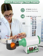 Huanyu Frame Warmer 158-286℉ Eyeglass Frame Heater 600W, Optical Hot Air Frame Adjuster Heating Tool Less Than 45dB, for Non-Metal: Resin/Sheets/etc Spectacle Frames CE 110V