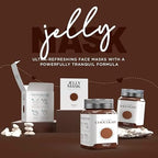 BRÜUN Chocolate Jelly Mask Jar Face Care Rubber Mask