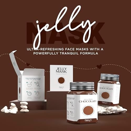 BRÜUN Chocolate Jelly Mask Jar Face Care Rubber Mask