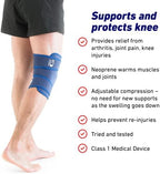 Neo-G Knee Brace, Closed – Joint support knee brace for Chronic aches, Knee Injuries, ACL, Meniscus Tear for Daily Wear- Adjustable Compression – Class 1 Medical Device