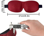 AccEncyc 4 Pcs Sleep Mask 3D Eye Mask for Sleeping Eye Covers for Back and Side Sleeper at Travel, Sleep, Airplane