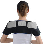 XGOPTS Double Shoulder Brace Thermal Self-Heating Shoulder Support Compression Sleeve Wraps Breathable Neoprene Shoulder Pad Protector Rotator Cuff Brace for Shoulder Relief