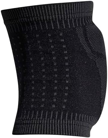 Adidas Unisex-Adult Primeknit Volleyball Kneepads, Black/White, Large