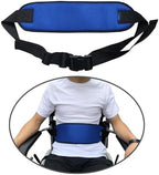 Wheelchair Seat Belt Adjustable Medical Wheelchair Safety Harness for Patient Caring, Cushion Harness Straps with Easy Release Buckle
