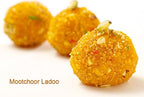 Sukhadia's Motichoor Ladoo- Indian Sweet, 16oz Box (12pc)-FRESHLY MADE IN USA