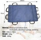 CEEBUS Multipurpose Waterproof Transfer Sheet, Washable & Reusable Positioning Bed Pad,Elderly Slide Sheet,Lifting Board Device for Body Lift, Turning, Moving