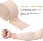Tubular Support Bandage 2.5’’ x 5.5 yd Size B Elastic Stockinette Tubing Reusable Compression Support Bandages Roll Tube Sleeve for Arm Ankle