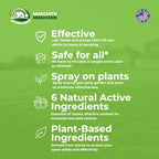 Mosquito Magician Liquid Concentrate - Kills Mosquitoes, Fleas, & Fire Ants, Use with Pump or Backpack Sprayers, Foggers, or Automatic Misting Machines, Ideal for Yards, Lawns, Patios, 32 OZ - Mint