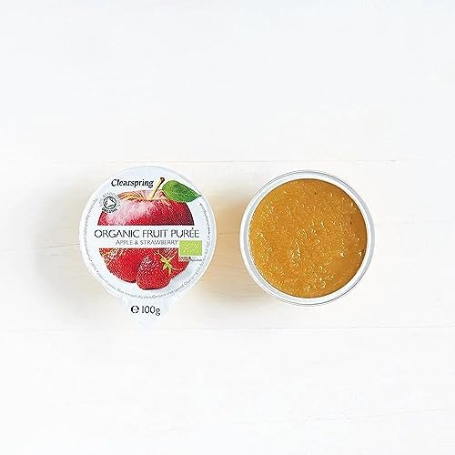Clearspring - Organic Fruit Puree - Apple & Strawberry - 200g