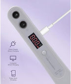 Portable Ultrasound Body Height Stadiometer, Handheld Cordless Body Height Meter Device for Children and Adults with LCD Display,Smart Digital Height Measurement Tool