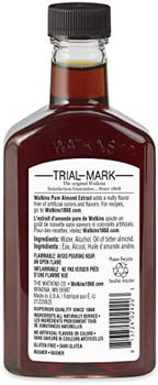 Watkins Pure Almond Extract, Non-GMO, Kosher, 4 oz. Bottle, 1-Pack