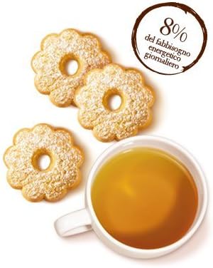 Mulino Bianco:"Canestrini" Biscuits with icing sugar - 7.05 Oz (200g) Pack of 2 [ Italian Import ]