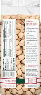 Camellia Brand Dried Garbanzo Beans (Chickpeas) – Premium Non-GMO Chickpeas for Hummus, Salads, Soups, Curries, and Roasted Snacks – Gluten-Free, High Protein, Vegan & Vegetarian Diets, 1 Pound (Pack of 2)