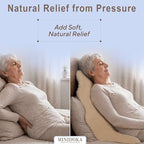 Desert Breeze Distributing Medical Sheepskin for Bedsores and Pressure Sore Relief | Oeko-Tex Certified Lambskin Pad, 24" x 41" Shorn Wool for Bed, Wheelchair, Recliner