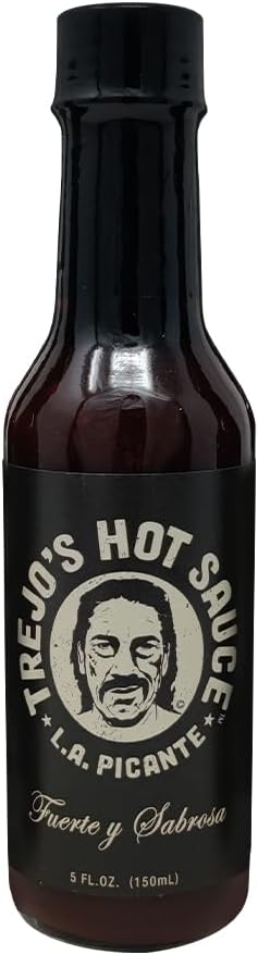 Trejo's Tacos All-Natural Hot Sauce, (5 oz. Bottles) Medium Heat Made From a Blend of Peppers, Zero Calories, Non-GMO Original 1-Pack
