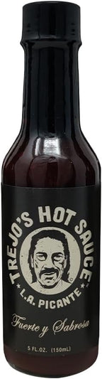Trejo's Tacos All-Natural Hot Sauce, (5 oz. Bottles) Medium Heat Made From a Blend of Peppers, Zero Calories, Non-GMO Original 1-Pack