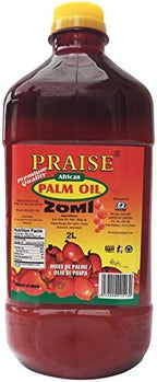 Praise Red Palm Oil, 2-Liters - Zomi
