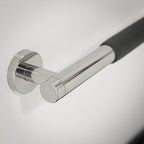 Tiger Boston Comfort & Safety Grab Rail 45cm, Stainless Steel Polished, 45 x 5.1 x 7 cm